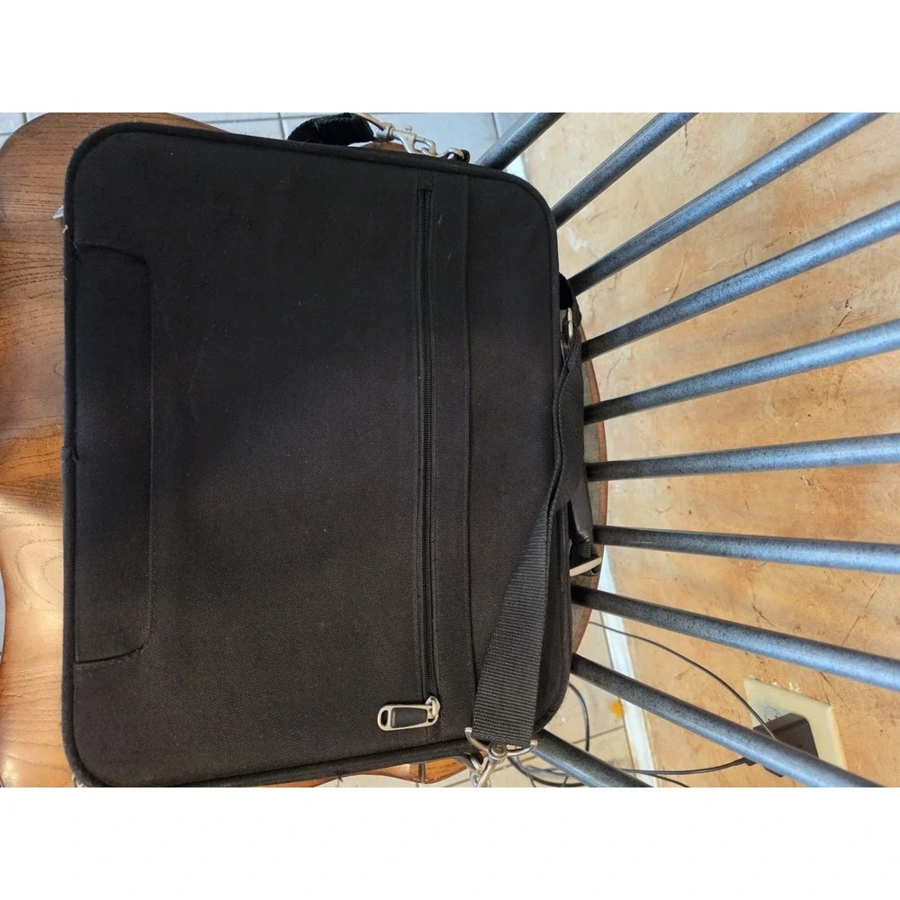 Samsonite Laptop Business Briefcase Laptop Bag Black Portfolio Case 16x12.5